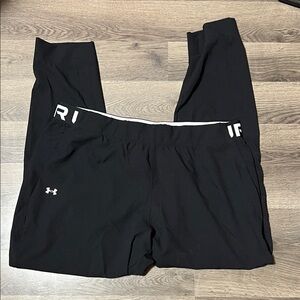 Under Armour Black pants with White Accents